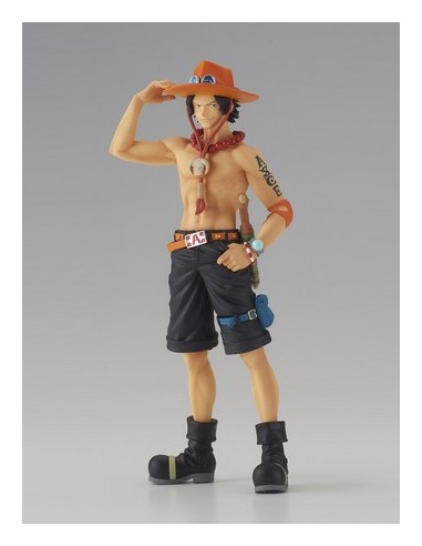 ONE PIECE - DXF - THE GRANDLINE SERIES - WANOKUNI - PORTGAS.D.ACE - STATUA 17CM