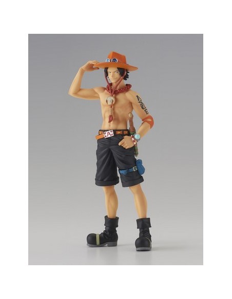 ONE PIECE - DXF - THE GRANDLINE SERIES - WANOKUNI - PORTGAS.D.ACE - STATUA 17CM
