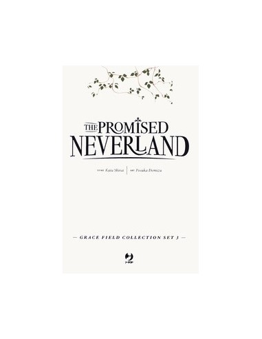 THE PROMISED NEVERLAND - GRACE FIELD COLLECTION SET 3 - (NOVEL 3 + I VOLUMI INEDITI SHORT STORIES)