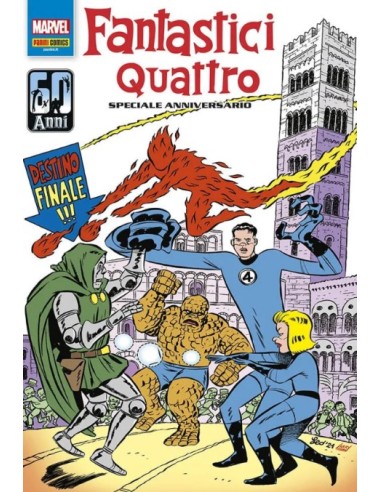 FANTASTICI QUATTRO SPECIALE ANNIVERSARIO LEO ORTOLANI EDITION