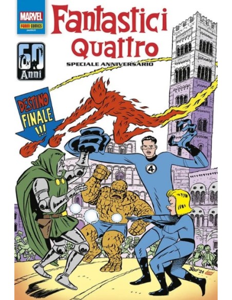 FANTASTICI QUATTRO SPECIALE ANNIVERSARIO LEO ORTOLANI EDITION