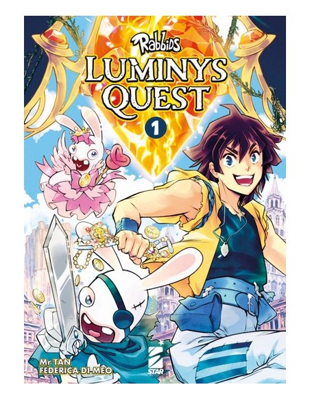 RABBIDS LUMINYS QUEST 1 - UBISOFT MANGA 1