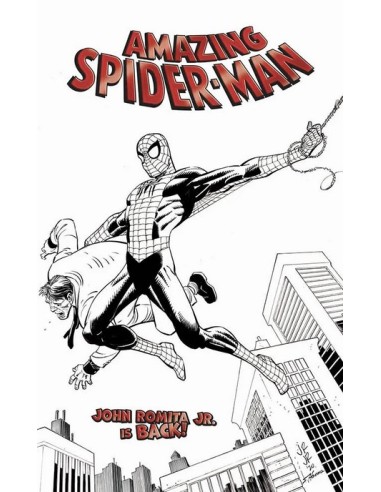 SPIDER-MAN 801 VARIANT DISEGNATA DA JOHN ROMITA JR. - AMAZING SPIDER-MAN 1