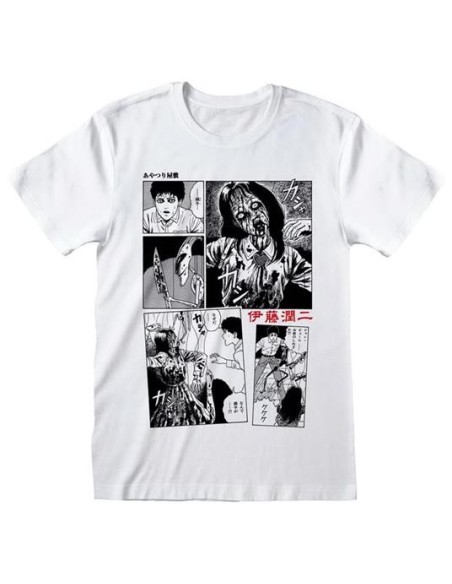 JUNJI ITO: COMIC STRIP T-SHIRT - TAGLIA M