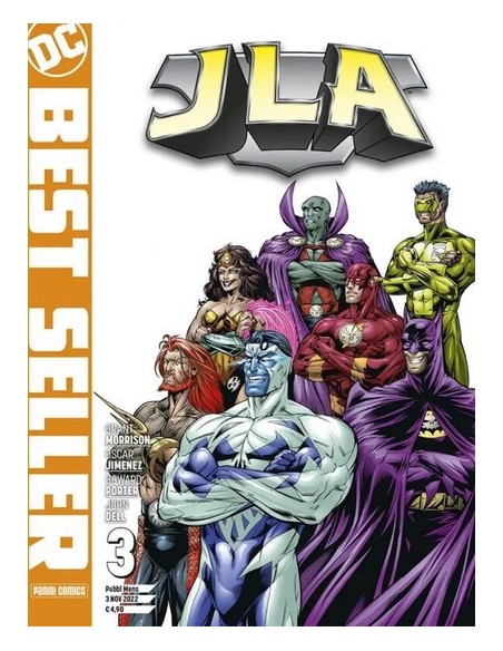 JLA DI GRANT MORRISON 3 - DC BEST SELLER