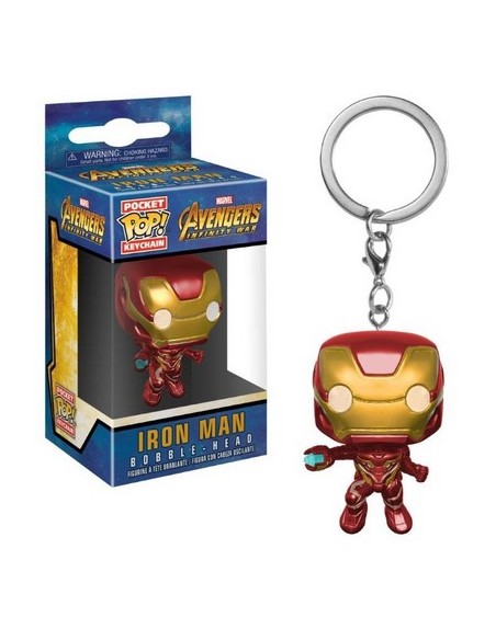 AVENGERS INFINITY WAR - IRON MAN - POCKET POP KEYCHAIN