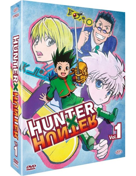 HUNTER X HUNTER BOX 1 ESAME PER HUNTER (EPS 01-26) (4 DVD) (FIRST PRESS)