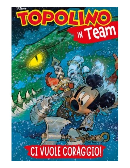 TOPOLINO IN TEAM - INCLUDE BANCONOTA MANETTA - DISNEY TEAM 99