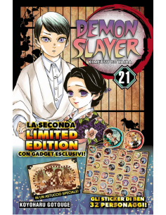 DEMON SLAYER 21 LIMITED EDITION (in allegato un set di...