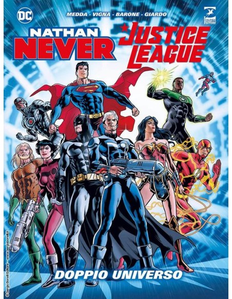 NATHAN NEVER/JUSTICE LEAGUE - DOPPIO UNIVERSO