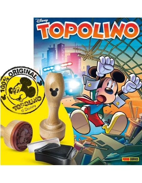TOPOLINO 3492 + IL TIMBRO UFFICIALE DI TOPOLINO