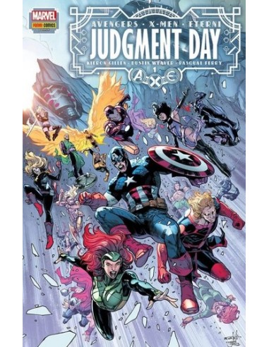 A.X.E. JUDGMENT DAY 1 - MARVEL MINISERIE 262