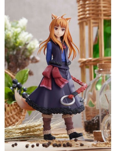 SPICE AND WOLF HOLO STATUE
