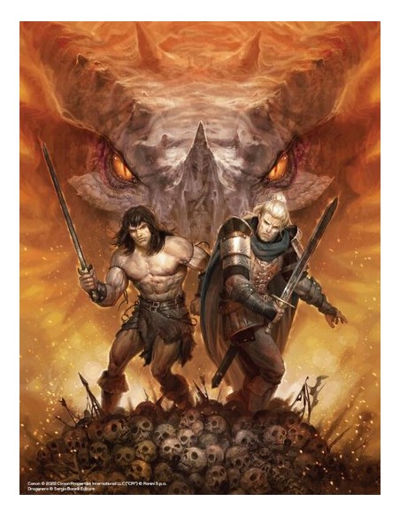 CONAN/DRAGONERO L`OMBRA DEL DRAGO 0 MAXI