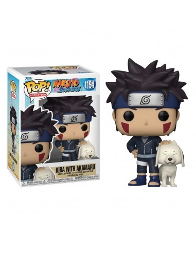 NARUTO SHIPPUDEN - KIBA WITH AKAMARU - POP 1194