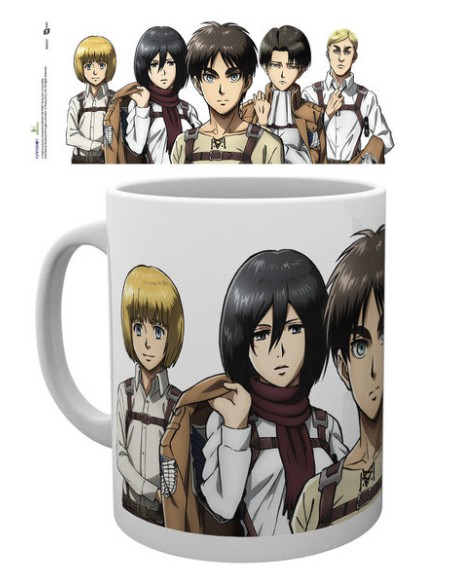 Attack On Titan Season 2  Chibi Trio MUG