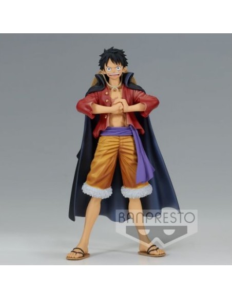 ONE PIECE - DXF - THE GRANDLINE FIGURES - WANOKUNI VOL. 4 MONKEY.D.LUFFY - STATUA