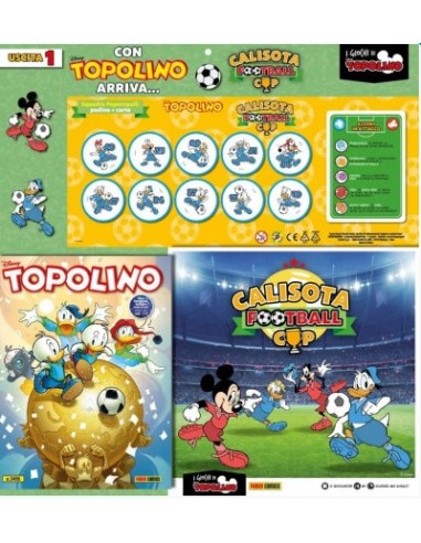 TOPOLINO 3496 + CALISOTA FOOTBALL CUP