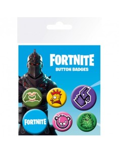 FORTNITE - 6 BADGES PACK - BUTTON BADGES