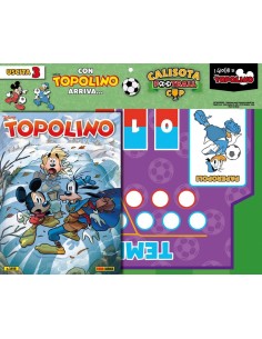 TOPOLINO 3498 + CALISOTA FOOTBALL CUP