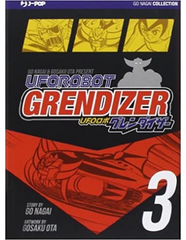 UFO ROBOT GRENDIZER 3 - (DI 4) GO NAGAI COLLECTION