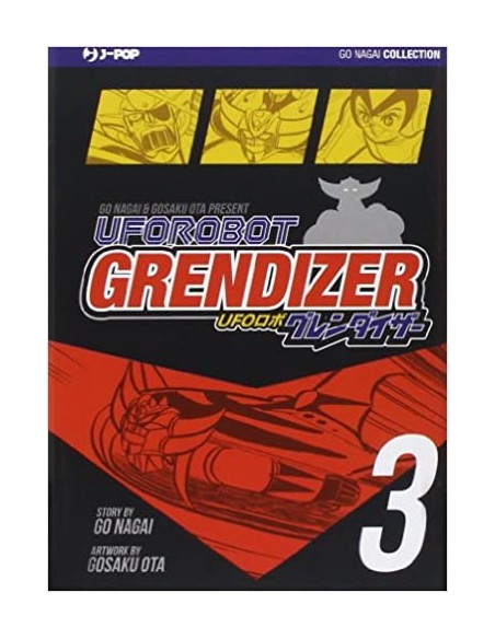 UFO ROBOT GRENDIZER 3 - (DI 4) GO NAGAI COLLECTION