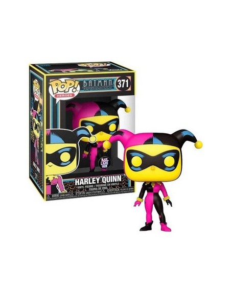 DC COMICS: BLACK LIGHT HARLEY QUINN - POP 371