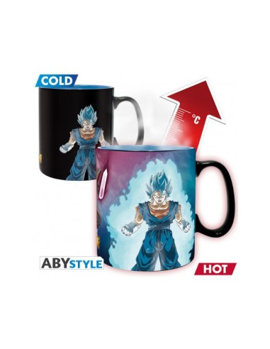 DRAGON BALL SUPER - TAZZA HEAT CHANGE VEGITO & TRUNKS