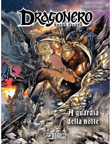 DRAGONERO MONDO OSCURO 1 VARIANT MARCO CHECCHETTO - LUCCA 2022