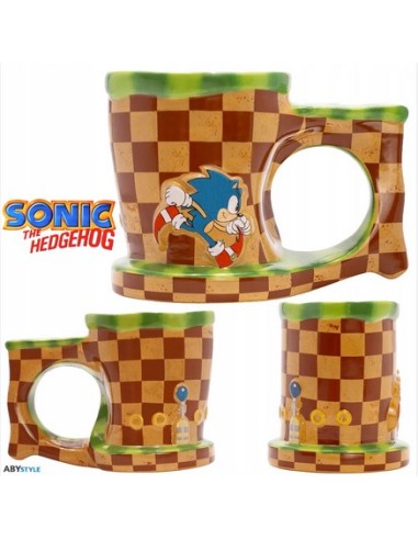 SONIC - TAZZA 3D - SONIC RUN
