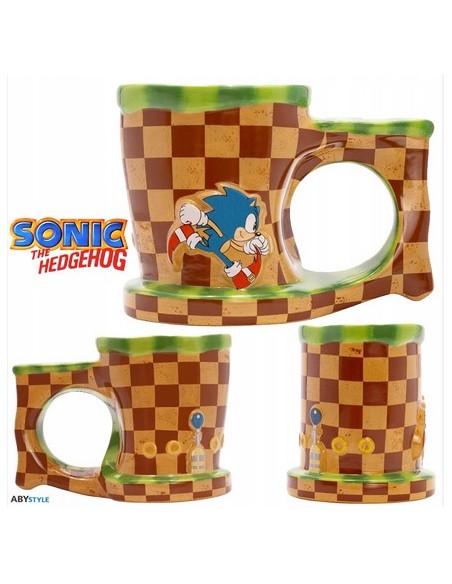SONIC - TAZZA 3D - SONIC RUN