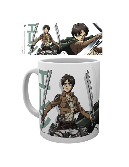 ATTACK ON TITAN - TAZZA 320ML - EREN DUO