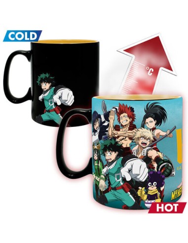 MY HERO ACADEMIA - HEAT CHANGE MUG 460ML - GROUP