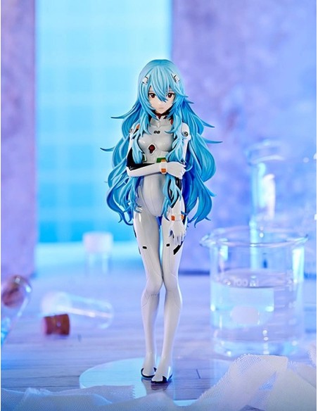 EVANGELION REI AYANAMI LONG HAIR STATUE - POPUP PARADE