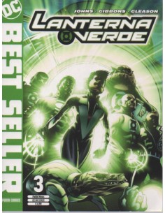 LANTERNA VERDE DI GEOFF JOHNS 3 - DC BEST SELLER NUOVA SERIE