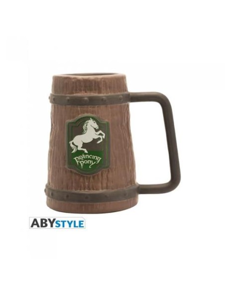 LORD OF THE RINGS PRANCING PONY 3D TANKARD MUG