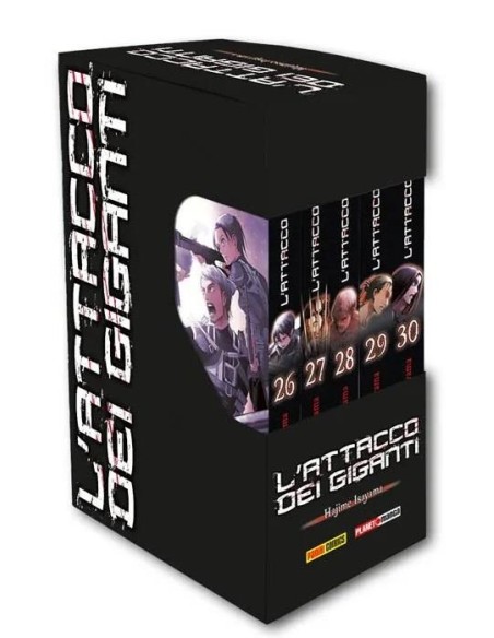 L`ATTACCO DEI GIGANTI COFANETTO 6 - (include i vol. 26-30)