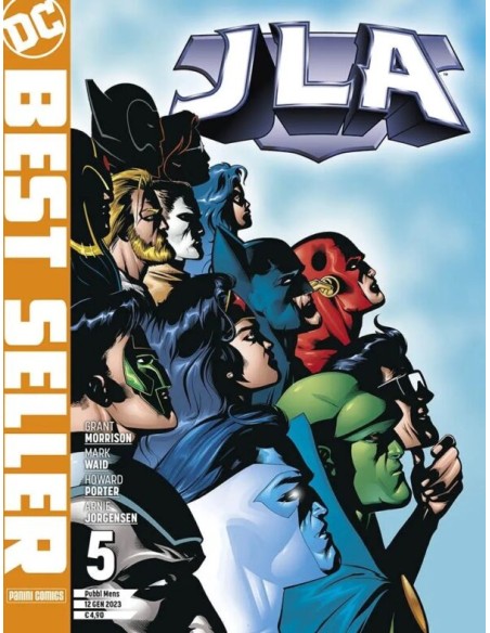 JLA DI GRANT MORRISON 5 - DC BEST SELLER