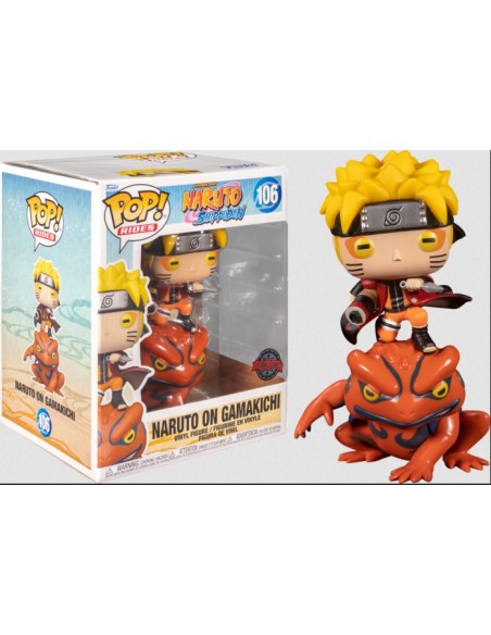 NARUTO SHIPPUDEN - NARUTO ON GAMAKICHI (LIMITED) - POP 106