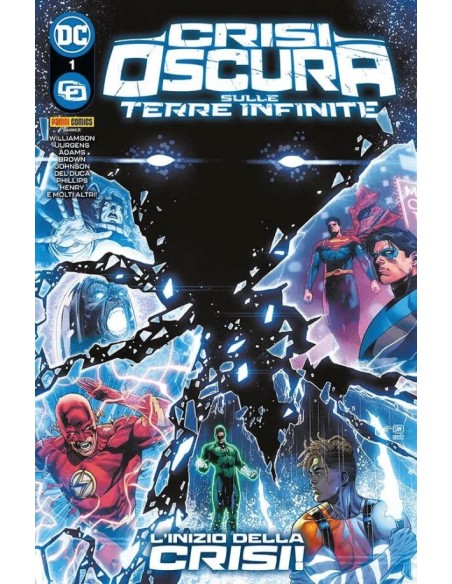 DC CROSSOVER 24 - CRISI OSCURA SULLE TERRE INFINITE 1