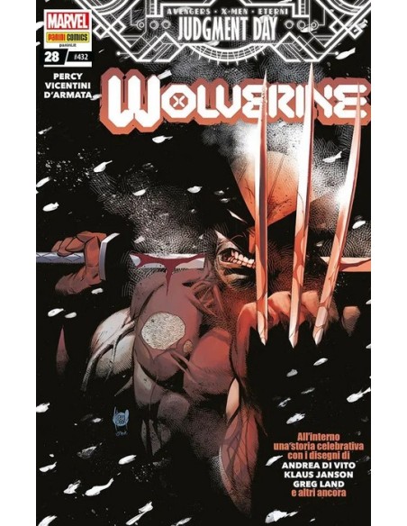 WOLVERINE 432 (con storia di JUDGMENT DAY) - WOLVERINE 28