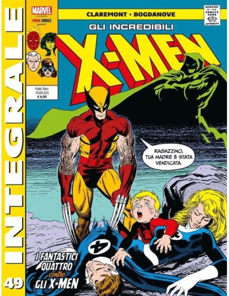 X-MEN DI CHRIS CLAREMONT 49 (di 76) - MARVEL INTEGRALE