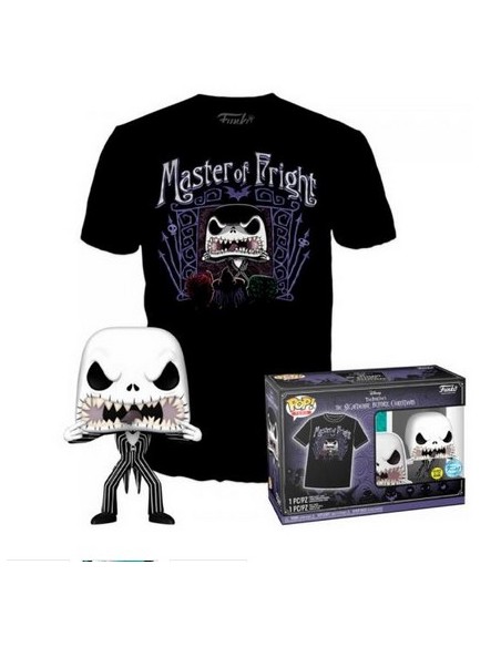 DISNEY THE NIGHTMARE BEFORE CHRISTMAS JACK SKELLINGTON T-SHIRT - TAGLIA M