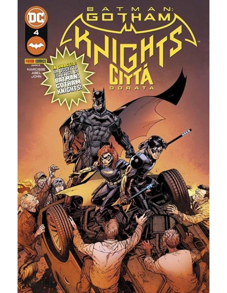 BATMAN GOTHAM KNIGHTS CITTA` DORATA 4 - DC SELECT