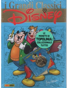 I GRANDI CLASSICI DISNEY 85 + MONETA DEI TOPODOLLARI DI...