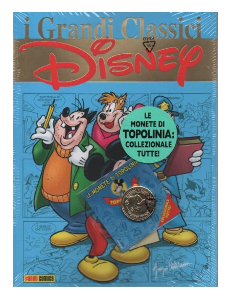 I GRANDI CLASSICI DISNEY 85 + MONETA DEI TOPODOLLARI DI ETA BETA!