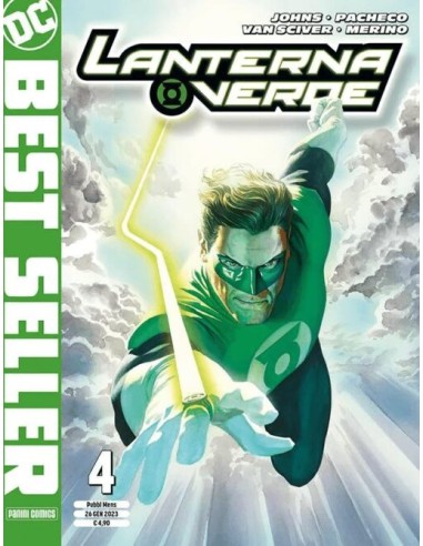 LANTERNA VERDE DI GEOFF JOHNS 4 - DC BEST SELLER NUOVA SERIE