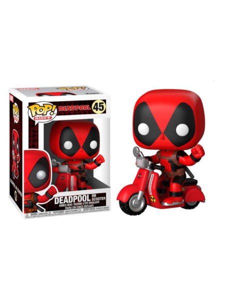 MARVEL - DEADPOOL ON SCOOTER - POP 48
