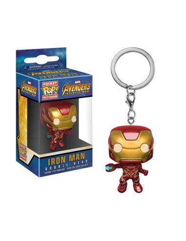 AVENGERS IRON MAN KEYCHAIN POCKET