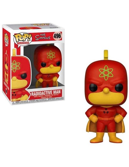 THE SIMPSONS S2 RADIOACTIVE MAN - POP 496